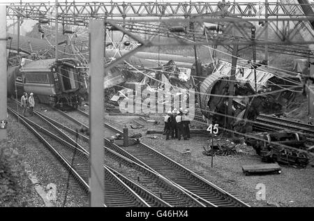 Accidents and Disasters - Colwich Train Crash - Staffordshire Stock Photo