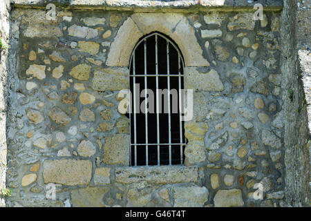 Old Jail Window Stock Photo