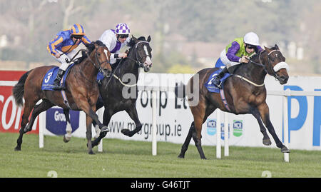 Horse Racing - 1,000 & 2,000 Guineas Trials Day - Leopardstown Racecourse Stock Photo