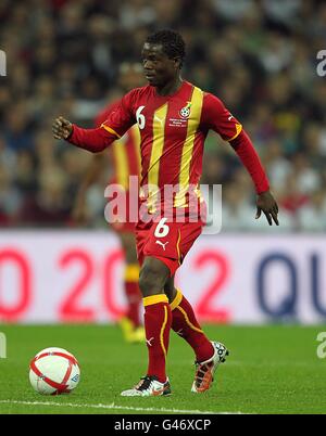 Soccer - International Friendly - England v Ghana - Wembley Stadium. Anthony Annan, Ghana Stock Photo