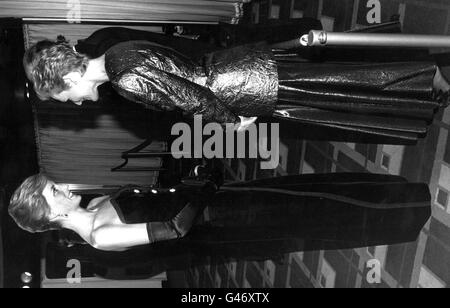 Diana/Victor Edelstein/dress: 1989. Stock Photo