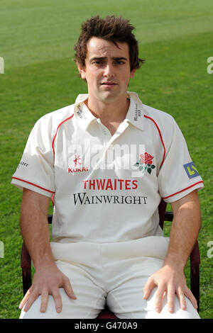 Cricket - 2011 Lancashire Photo Call - Old Trafford Cricket Ground. Stephen Parry, Lancashire Stock Photo