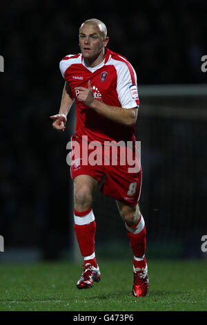 Soccer - npower Football League Two - Chesterfield v Rotherham United - b2net Stadium. Jason Taylor, Rotherham United Stock Photo