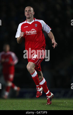 Soccer - npower Football League Two - Chesterfield v Rotherham United - b2net Stadium. Jason Taylor, Rotherham United Stock Photo