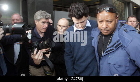 Charlie Gilmour court appearance Stock Photo