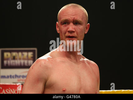 Boxing - Prizefighter - Super-Middleweights - Liverpool Olympia Stock Photo