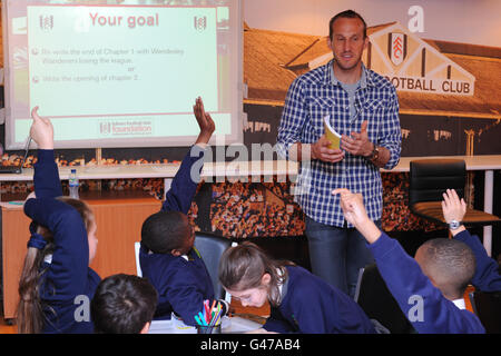 Soccer - Fulham Foundation Event - Craven Cottage Stock Photo