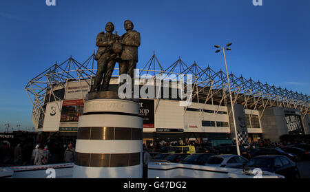 Soccer - npower Football League Championship - Derby County v Leeds United - Pride Park Stock Photo