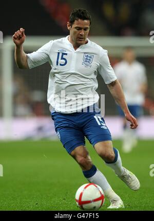 Soccer - International Friendly - England v Ghana - Wembley Stadium. England's Matthew Jarvis makes his debut Stock Photo