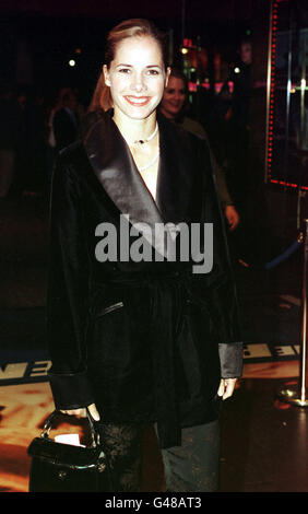 PA NEWS PHOTO : 25/9/97 : Darcey BUSSELL AT THE BRITISH SHORT FILM ...