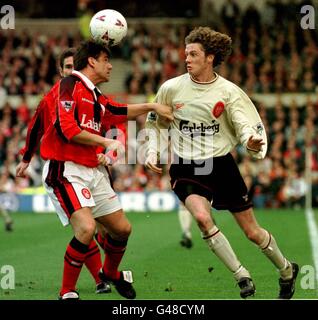 Liverpool v Nottingham Forest/Phillips Stock Photo