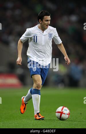 Soccer - International Friendly - England v Ghana - Wembley Stadium. Stewart Downing, England Stock Photo