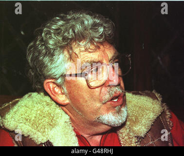 Rolf Harris, during recording of his new album, 'Can You Tell What It Is Yet?' Stock Photo
