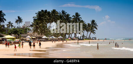 Sri Lanka, Mirissa beach, panoramic Stock Photo