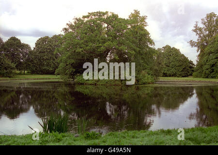 Royalty - 'The Oval' Spencer Family Seat - Althorp, Northamptonshire Stock Photo