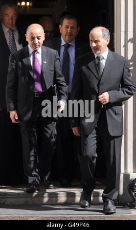 Libyan Transitional National Council chairman Mustafa Abdul-Jalil ...