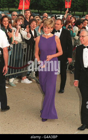 Princess Diana in Chicago Stock Photo