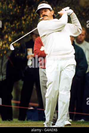 Golf - Dunhill British Masters - Woburn. Australian golfer Rodger Davis Stock Photo