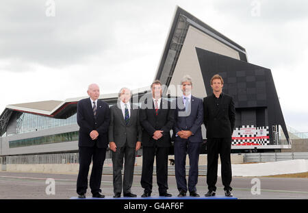 Motor Racing - Opening of the new Silverstone Wing Stock Photo