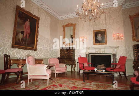 Pa News Photo Interior View Of The State Room At No.11 Downing Street 