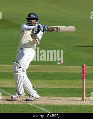 Cricket - npower First Test - Day One - England v Sri Lanka - SWALEC Stadium Stock Photo