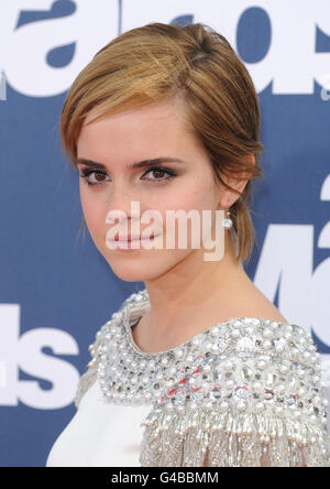 Emma Watson at the MTV Movie Awards 2011 at the Gibson Amphitheatre in Universal City, Los Angeles. Stock Photo