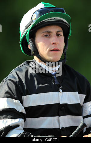 Horse Racing - TFI Friday - Nottingham Racecourse. Nathan Alison, jockey Stock Photo