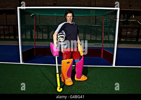 Great Britain's Abi Walker during a photocall at Bisham Abbey, Marlow Stock Photo