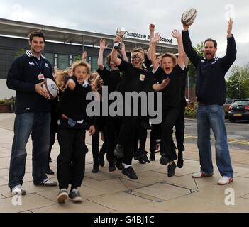 Rugby Union - Scottish Rugby Photocall - Dunblane High School Stock Photo