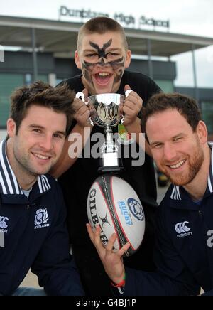 Rugby Union - Scottish Rugby Photocall - Dunblane High School Stock Photo