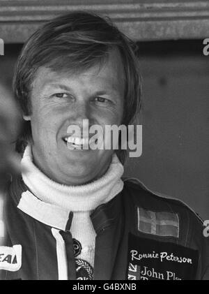 Ronnie peterson Black and White Stock Photos & Images - Alamy