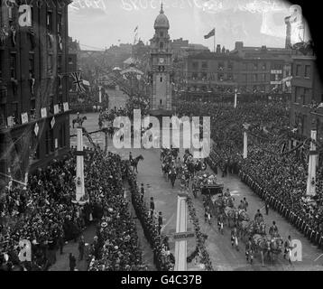 Royalty - Coronation of George V - London Stock Photo