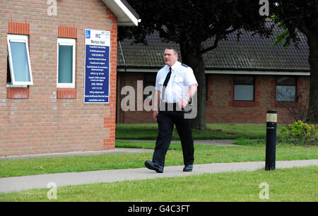 A general view of Morton Hall Immigration Removal Centre, near, Swinderby, Lincolnshire. Stock Photo