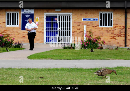 A general view of Morton Hall Immigration Removal Centre, near, Swinderby, Lincolnshire. Stock Photo