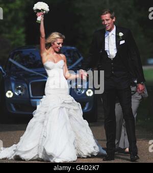 Peter crouch abbey clancy wedding hi res stock photography and images Alamy