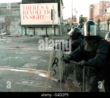 RUC PATROL BELFAST Stock Photo - Alamy