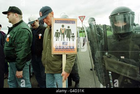 ULSTER Portadown/Loyalists2 Stock Photo