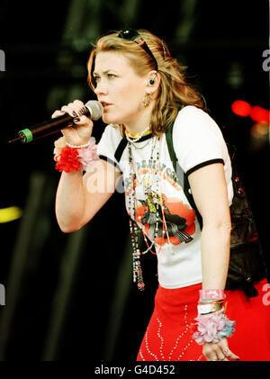 T in the Park Festival - Cerys Matthews - Edinburgh. Cerys Matthews, of ...