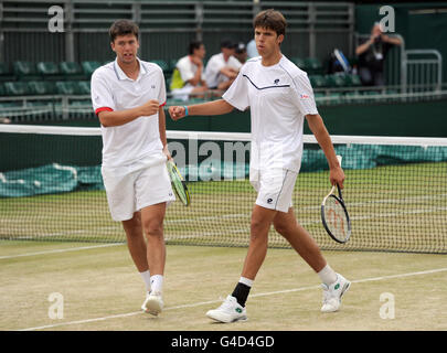 Tennis - 2011 Wimbledon Championships - Day Twelve - The All England Lawn Tennis and Croquet Club Stock Photo