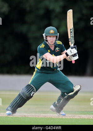Cricket - Natwest Women's Quadrangular Twenty20 - Australia v India - Chesterfield. Australia's Alex Blackwell Stock Photo