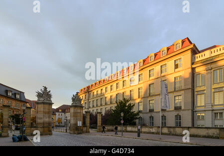 Ansbach Residence , now houses the residence of the government of Middle Franconia, Germany, Bayern, Bavaria, Mittelfranken, Mid Stock Photo