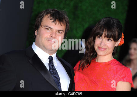 Photos and Pictures - Jack Black and son Samuel Black attend the 2nd Annual  Milk and Bookies Story Time Celebration held at the Skirball Cultural  Center. Los Angeles, CA. 03/20/11.