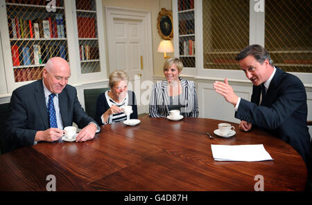 Phone hacking claims Stock Photo