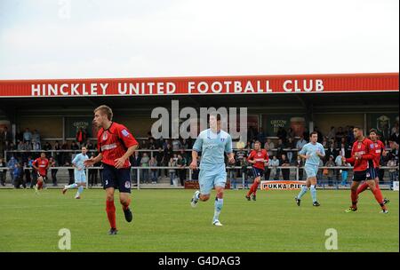 Soccer - Pre Season Friendly - Hinckley United v Coventry City - Greene King Stadium Stock Photo
