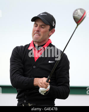 Golf - The Open Championship 2011 - Preview Day Three - Royal St George's. Charl Schwartzel, South Africa Stock Photo