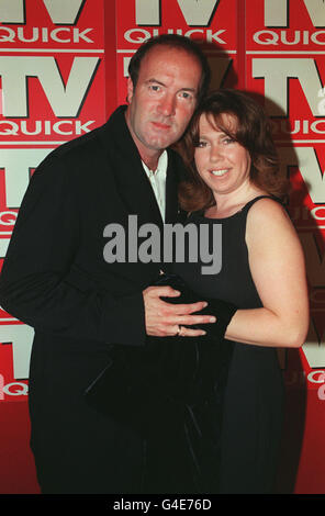ACTOR DEAN SULLIVAN, WHO PLAYS JIMMY CORKHILL IN 'BROOKSIDE', AT THE TV QUICK AWARDS AT THE GROSVENOR HOUSE HOTEL IN LONDON. Stock Photo