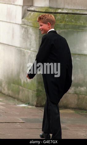 Prince Harry first day at Eton September 1998 Eton Public School