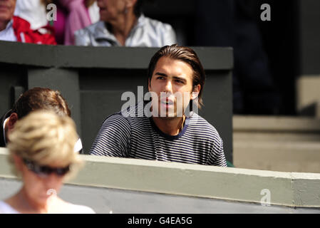 Tennis - 2011 Wimbledon Championships - Day Ten - The All England Lawn Tennis and Croquet Club Stock Photo