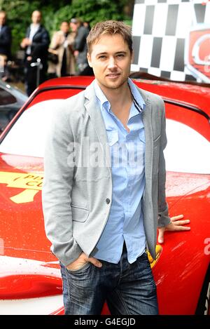 Marcus Patrick arriving for the Cars 2 UK Film Premiere party, at