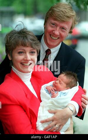 Showbiz Anne Diamond filer Stock Photo